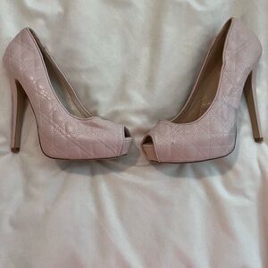 Just fab light pink stilettos
